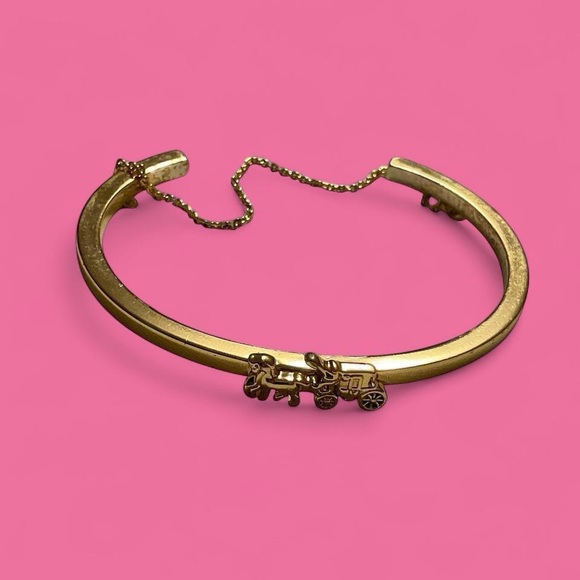 Coach Charm Bangle Bracelet ✨ Gently Loved Beauty ✨ - Picture 1 of 5